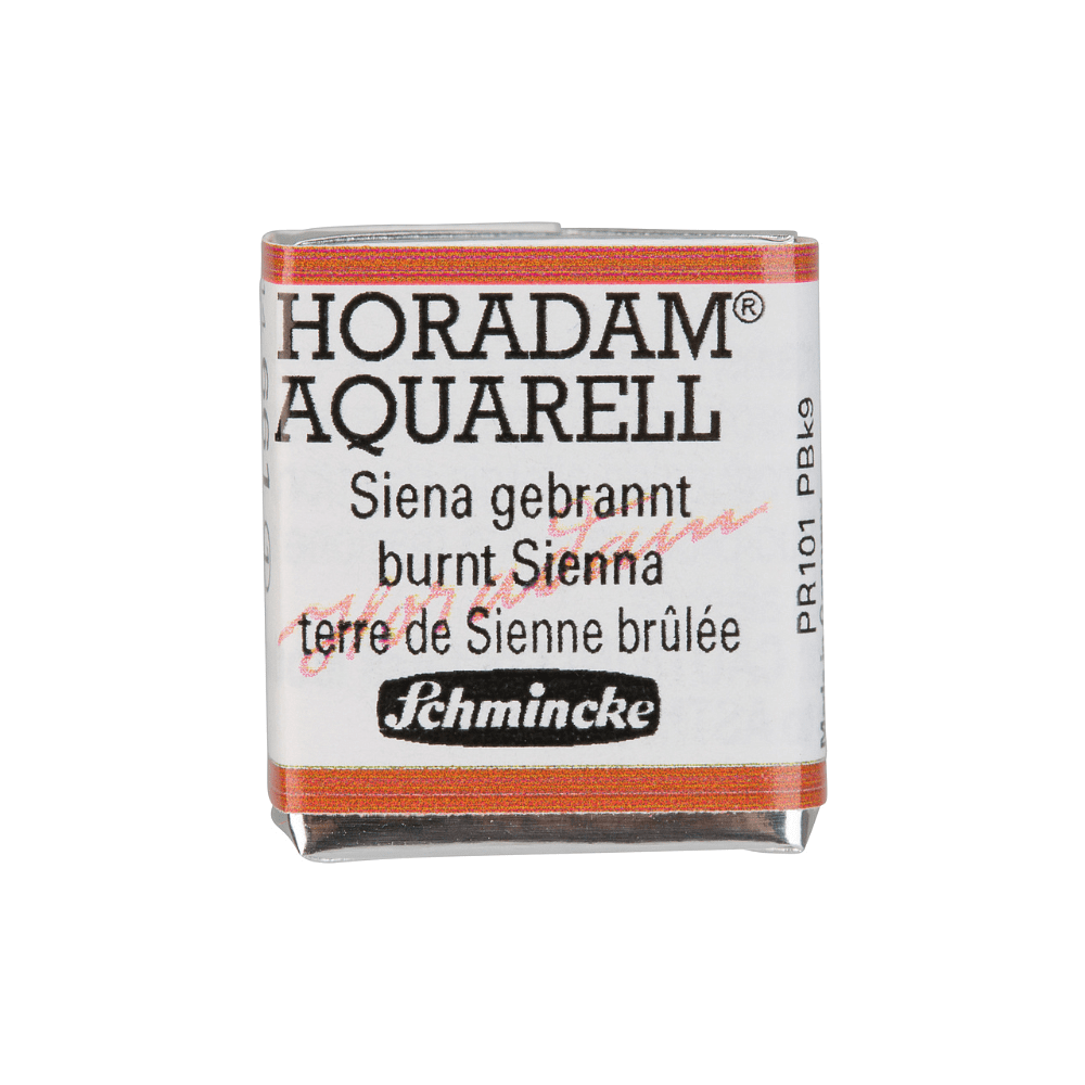 Краски акварельные "Schmincke Horadam", 661 сиена жженая, полукювета