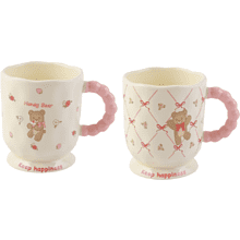 Кружка керамическая "Милый мишка", 370 мл, ассорти