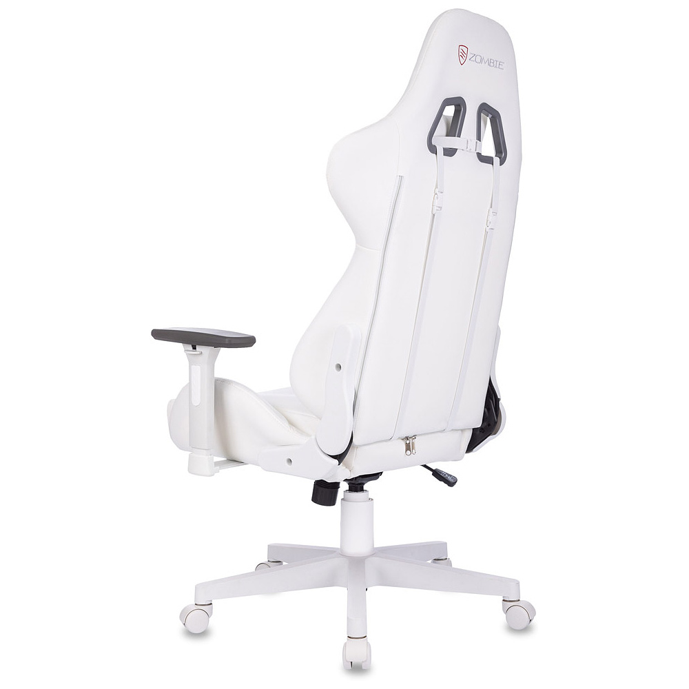 Кресло игровое Zombie Neo, экокожа, белый - 5
