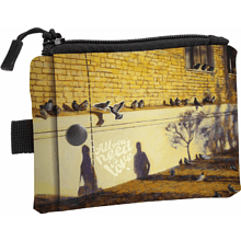 Кошелек "Утро. Остановка”, Ольга Шкарубо, текстиль, разноцветный