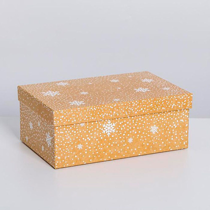Коробка подарочная «Снежинки», 10 шт - 5