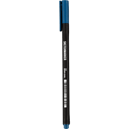 Ручка капиллярная "Sketchmarker Artist fine pen", 0.4 мм, синий темный