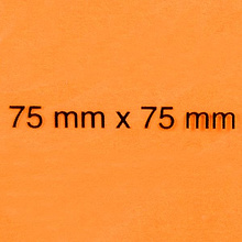 Бумага для заметок "Лето", 75x75 мм, 450 листов, ассорти