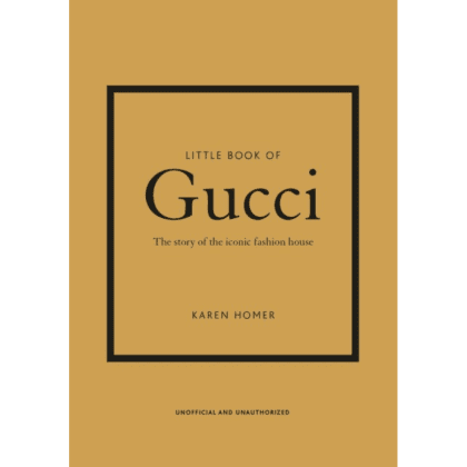 Книга на английском языке " Little Book of Gucci: The Story of the Iconic Fashion House", Homer K, -50%