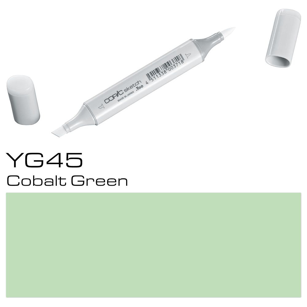 Маркер перманентный "Copic Sketch", YG-45 зеленый кобальт