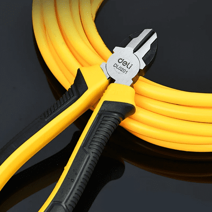 Бокорезы Deli YS EDL0201, 160 мм, 2-х компонентные рукоятки - 3