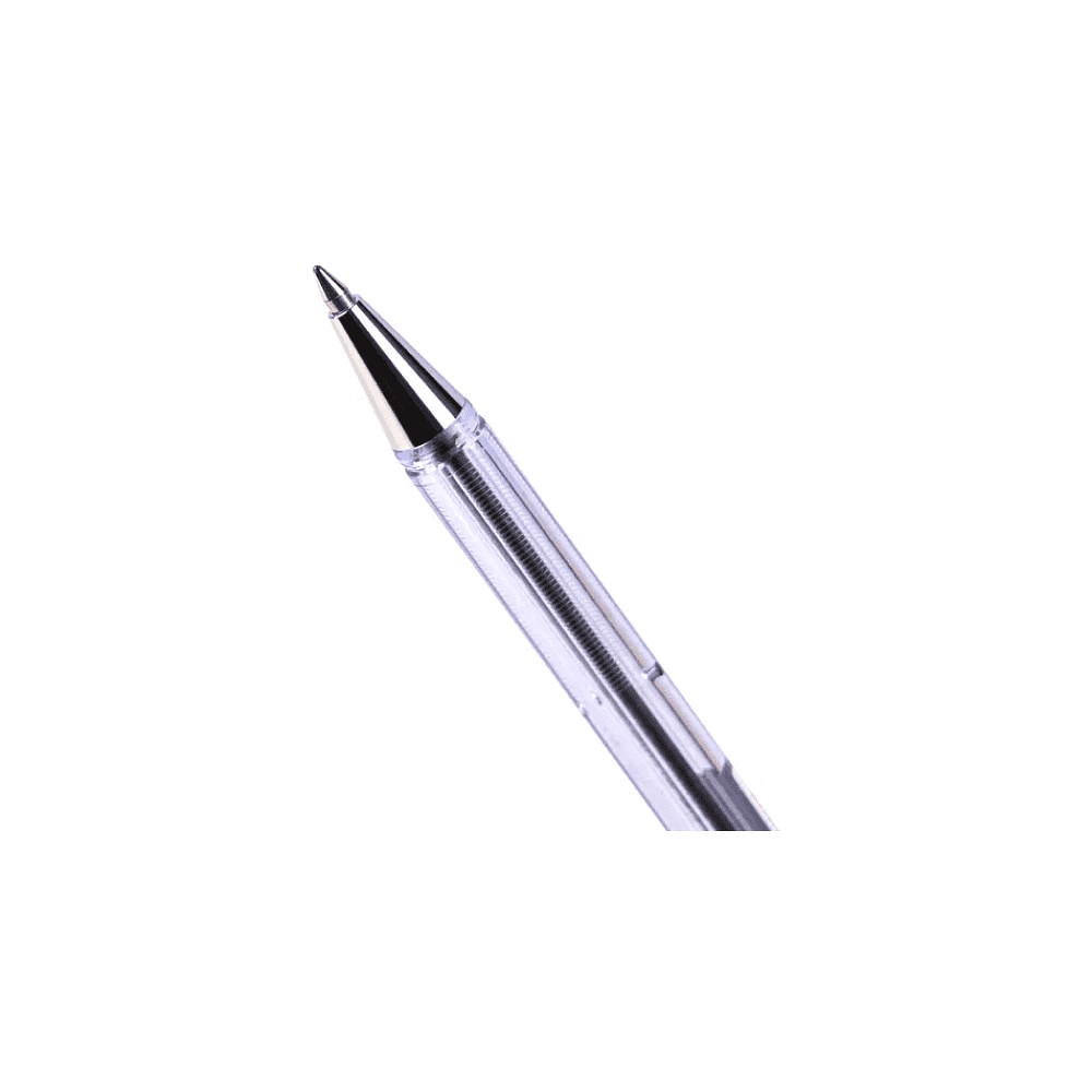 Ручка шариковая "ВК 77", 0.7 мм, прозрачный, стерж. фиолетовый - 6