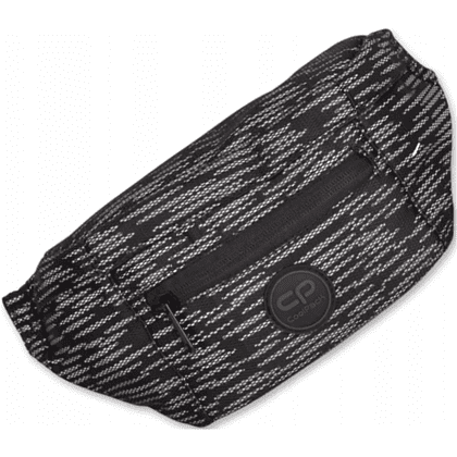 Сумка поясная CoolPack "Flash lines", белый, черный - 2