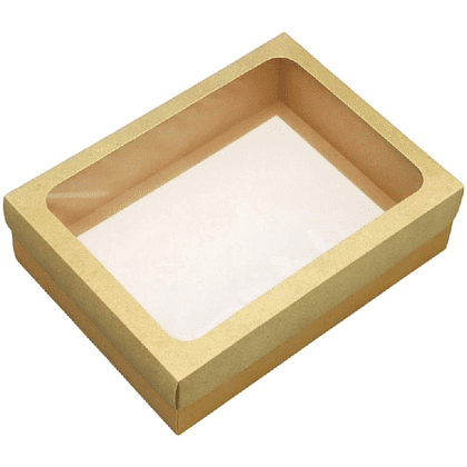 Коробка подарочная "Под крафт", 32х24х9 см