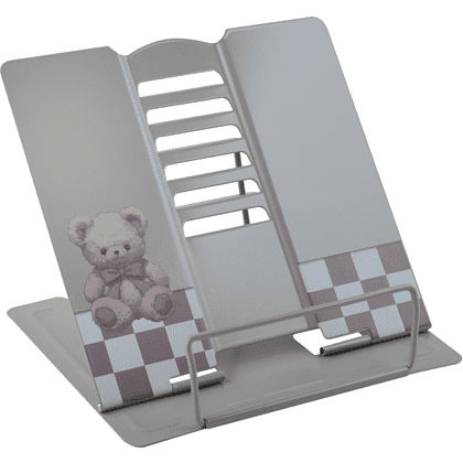 Подставка для книг "Bear", серый