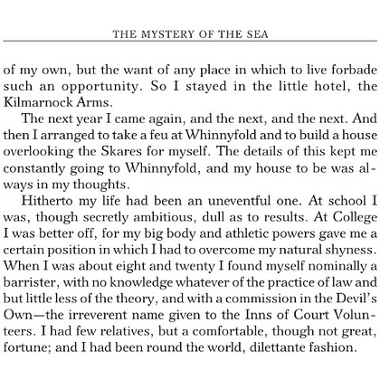 Книга на английском языке "The Mystery of the Sea", Брэм Стокер - 6