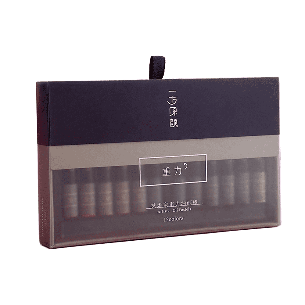 Пастель масляная Himi "Original paint", 12 цветов - 4