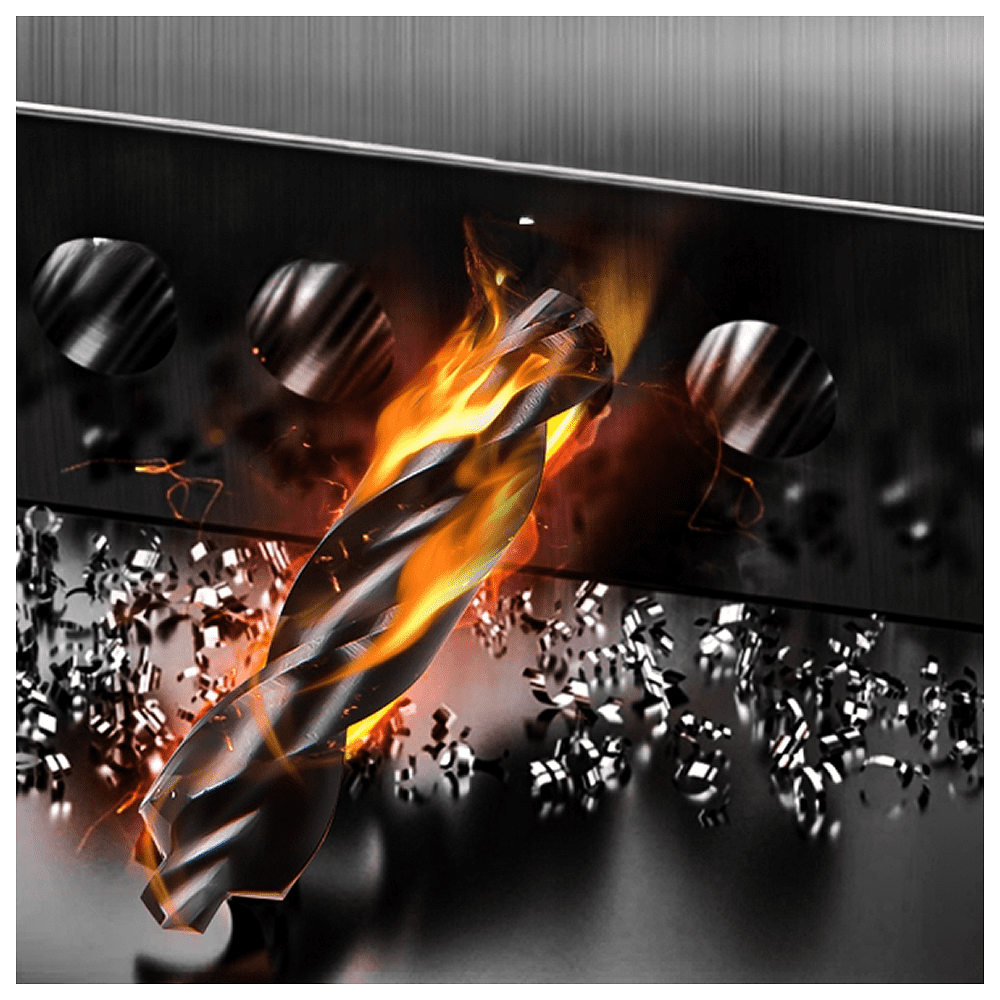 Сверло по металлу Deli RS EDH-MHZ080-E4, 8.0 мм, DIN 338, HSS-TiN - 6 Сверло по металлу Deli RS EDH-MHZ080-E4, 8.0 мм, DIN 338, HSS-TiN - 6