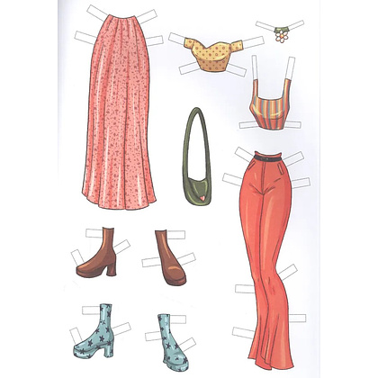 Книга "Вырежи куклу аниме. Аниме Куколки. Наряди меня" - 3