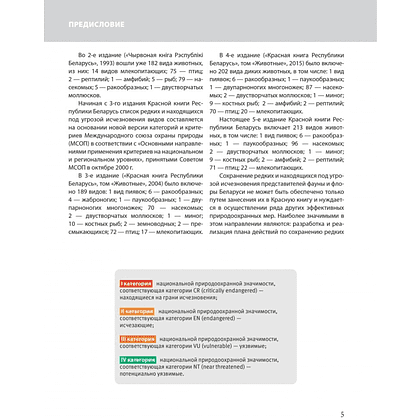 Книга "Красная книга Республики Беларусь. Животные" - 4