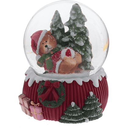 Фигурка "Мишка, Снеговик, Дед Мороз, Олень", 6.5х6.5х9 см, ассорти - 5