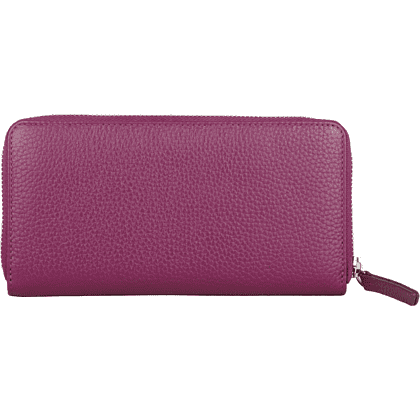 Кошелек "Colors Plum", кожа, сливовый - 4