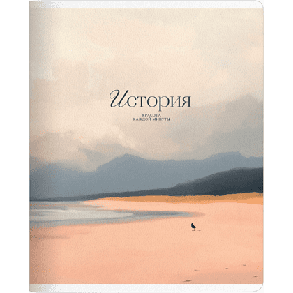 Тетрадь предметная "Seacoast. История", А5, 48 листов, клетка, разноцветный