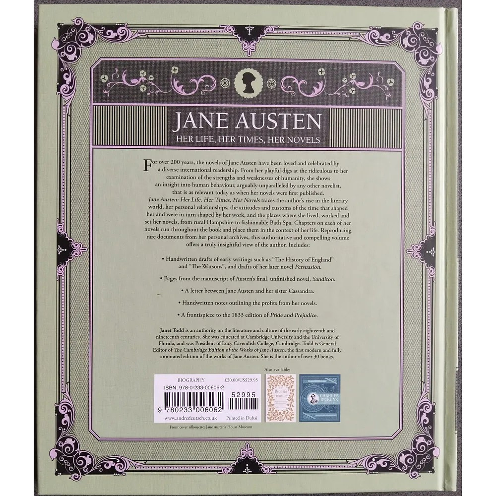 Книга "Jane Austen, Her Life, Her Times, Her Novels", (Английский язык ), Janet Todd - 5