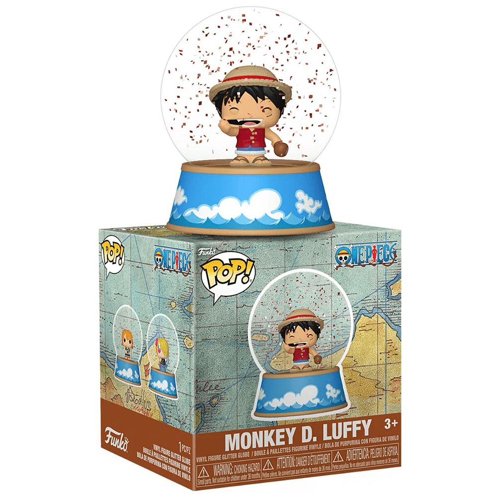 Фигурка Funko POP! Ван-Пис: Луффи (Снежный шар) - 2