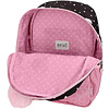 Рюкзак школьный Enso "Love vibes" M, черный, розовый - 2