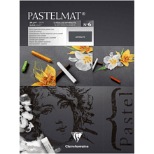 Блок бумаги для пастели "Pastelmat", антрацит, 30x40см, 360 г, 12 листов, №6