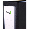 Папка-регистратор "Yesli:", А4, 75 мм, ПВХ Эко, черный - 2