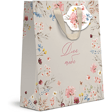Пакет бумажный подарочный "Italy Garden LVS", 25.5х31.5х11 см, ассорти