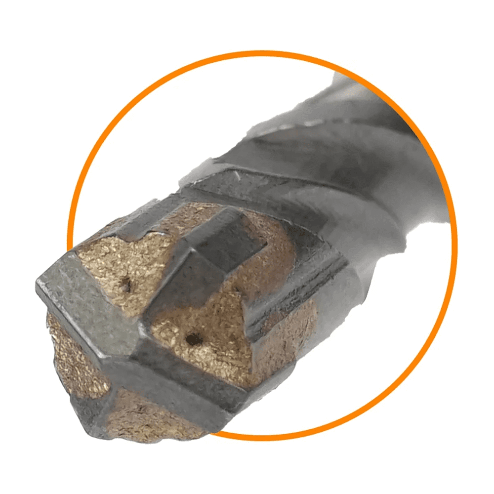 Бур по бетону Deli YS EDH-YCZ16008-E1, 8 x 160 мм, X-Tip, SDS-PLUS - 4 Бур по бетону Deli YS EDH-YCZ16008-E1, 8 x 160 мм, X-Tip, SDS-PLUS - 4