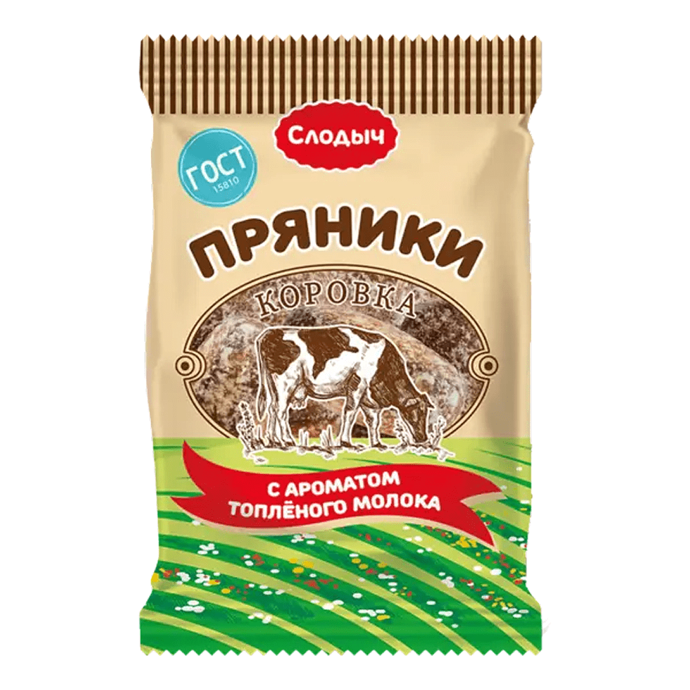 Пряники "Коровка", 300 гр, с ароматом топленого молока