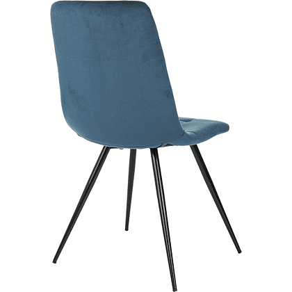 Стул Бюрократ "CH-K1_4", ткань, синий, металл, комплект 4 штуки - 6