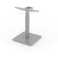 Каркас стола с электроприводом одномоторный AOKE, Well Desk Bar, серый (AK1E-YZF3.AL)