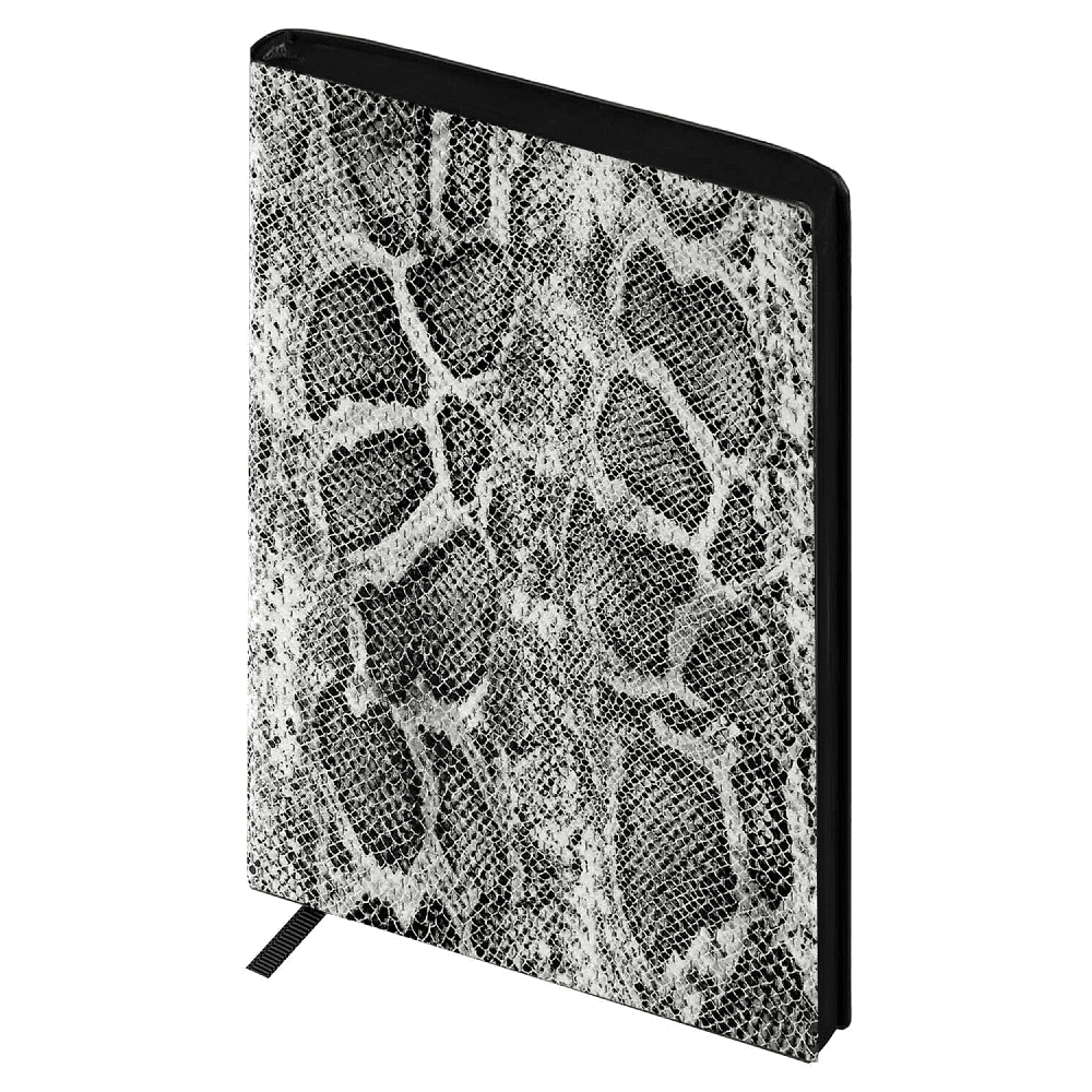 Ежедневник недатированный "Питон", А6+, 320 страниц, линейка, серый - 2