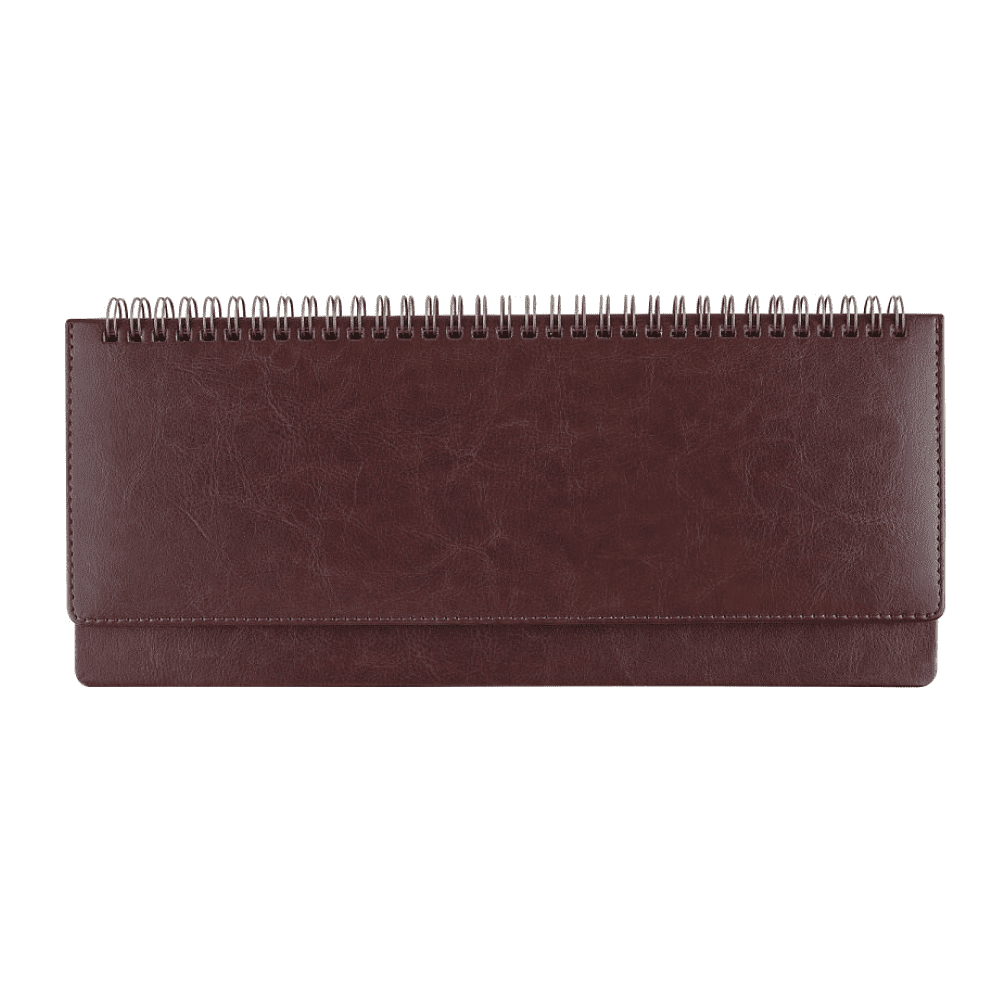 Еженедельник датированный "Sidney Nebraska" 2026, коричневый - 2