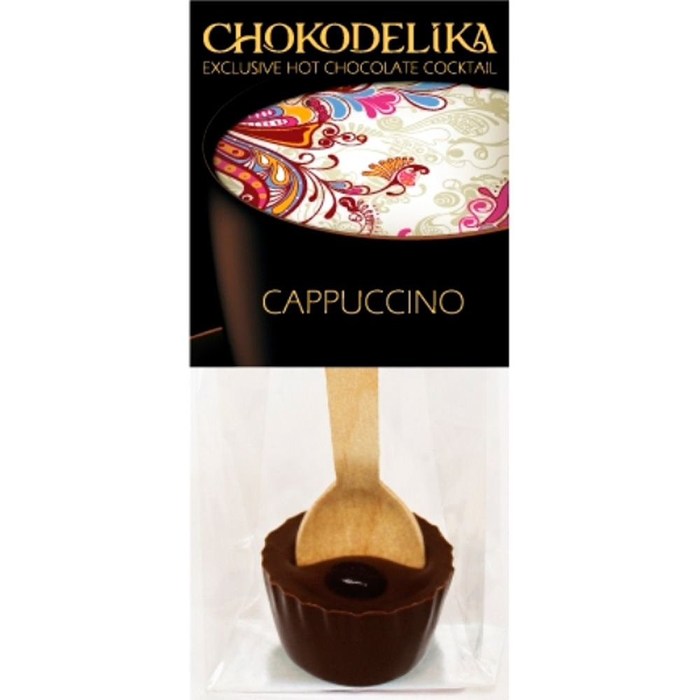 Шоколад молочный "Коктейль Капучино с деревянной ложкой", 50 г
