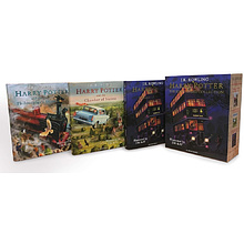 Комплект книг на английском языке "Harry Potter - The Illustrated Edition 3 books in set", Rowling J.K.