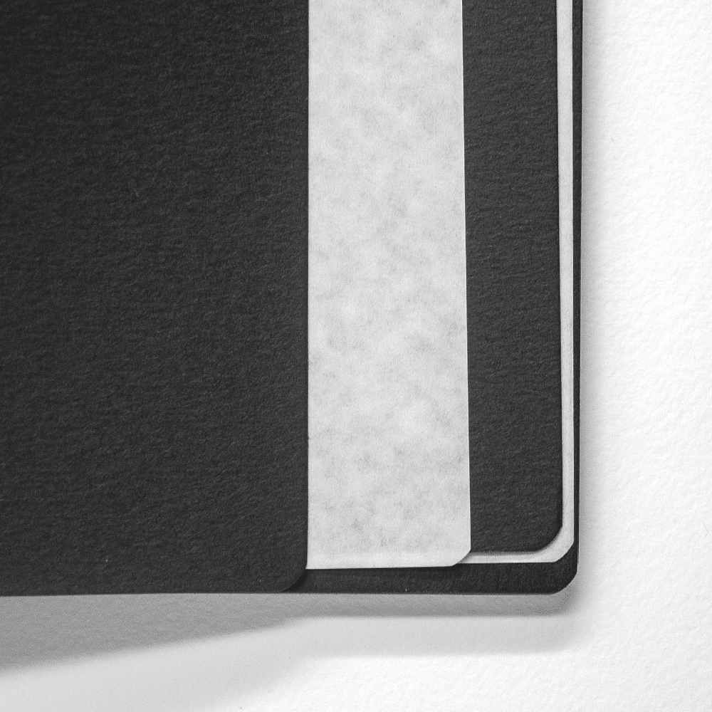 Скетчбук для пастели "GrafArt" с калькой, 270 г/м2, А4, 20 листов, черный - 5