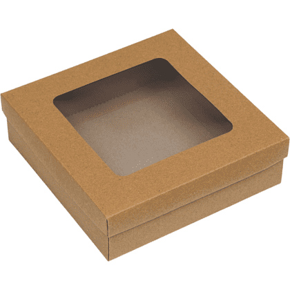 Коробка подарочная "9702399", 20х20х6 см, картон, самосборная