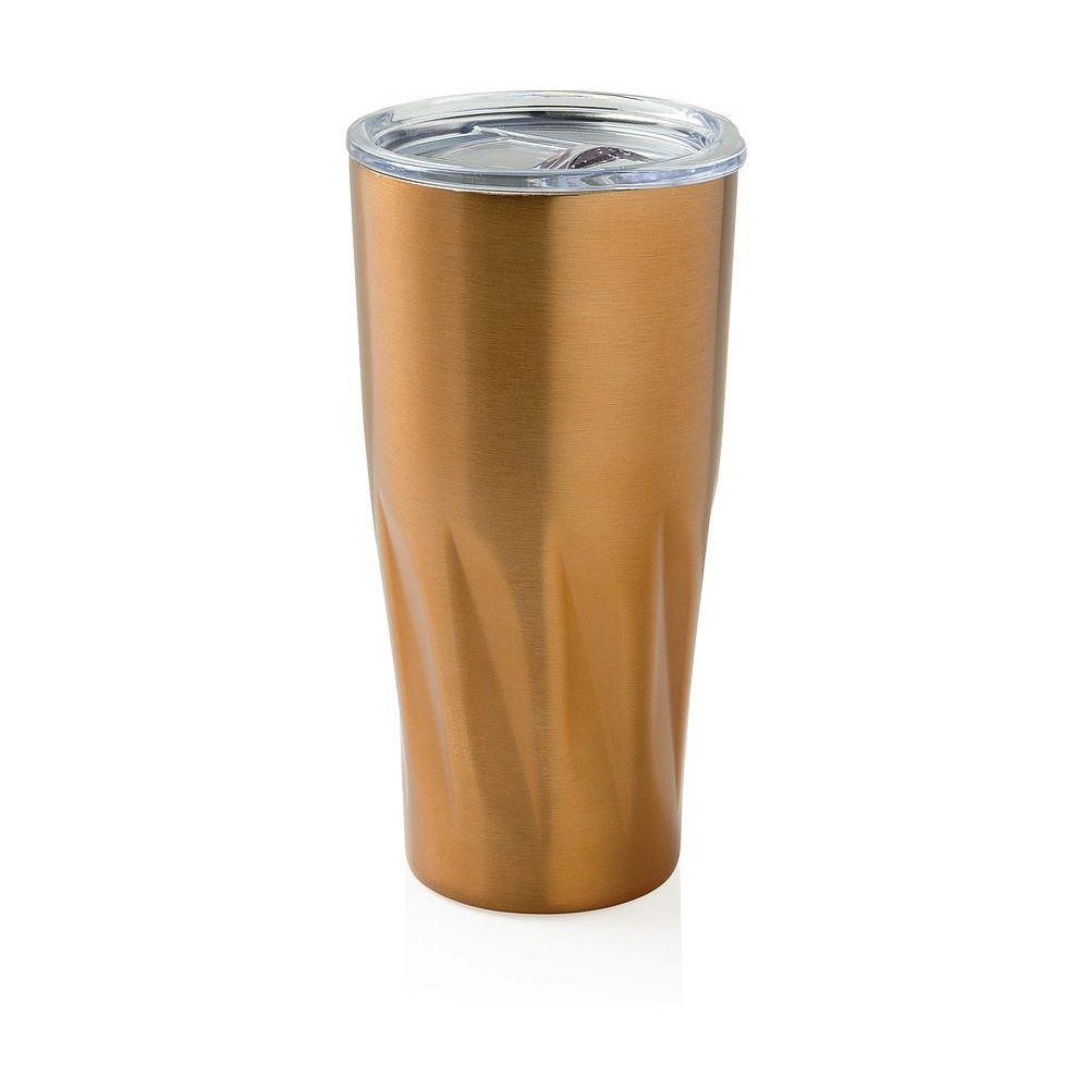 Кружка термическая "Copper", металл, пластик, 500 мл, золотистый