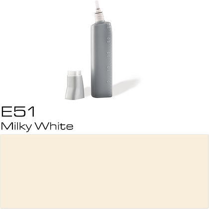 Чернила для заправки маркеров "Copic" E-51, молочный белый