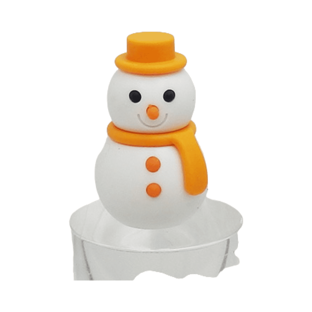 Ластик "IWAKO Snowman & Tree", 1 шт, ассорти - 7