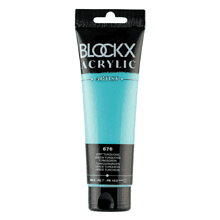 Краски акриловые "Blockx", 676 бирюзовый зеленый, 120 мл