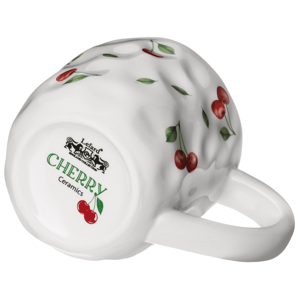 Кружка керамическая "Cherry", 400 мл, белый - 2