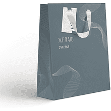 Пакет бумажный подарочный "Country LVS", 25.5х31.5х11 см, ассорти