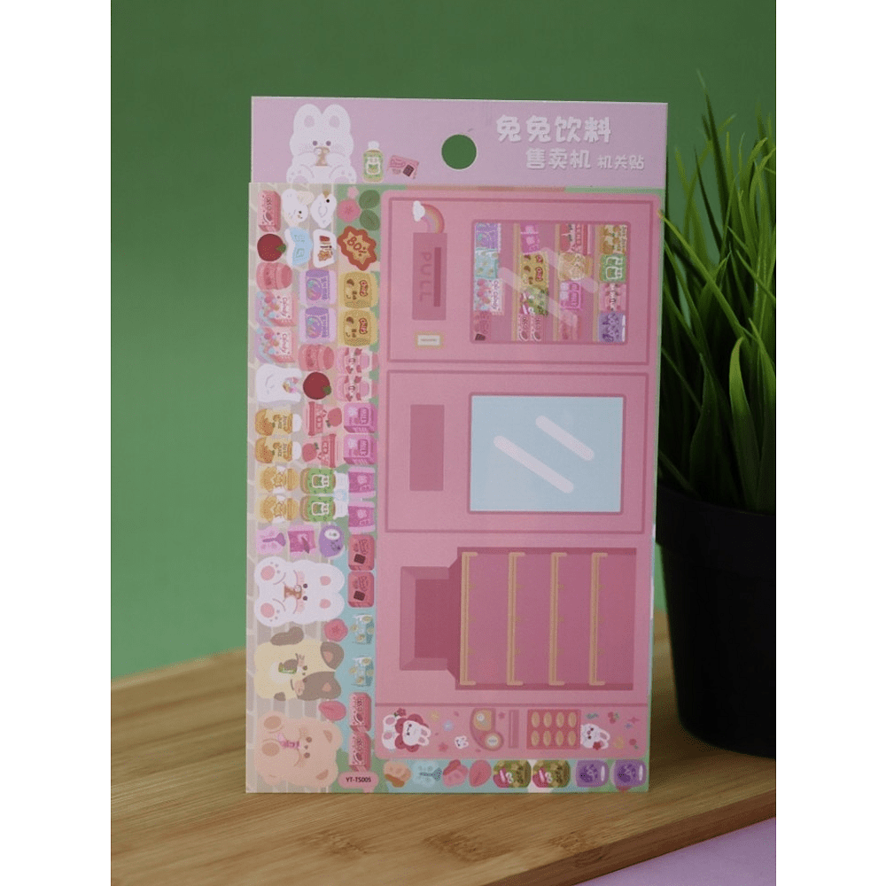 Стикерпак "Игра Showcase pink", 20.5х11.5 см - 8