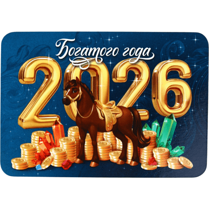 Календарь карманный "Богатого года!" на 2026 год