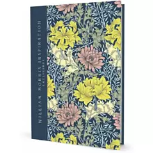 Ежедневник "William Morris Inspiration", А5, желтые и розовые цветы