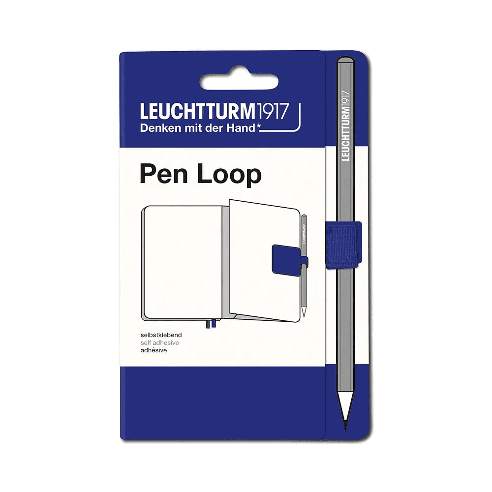 Петля для ручки "Leuchtturm1917. Pen Loop Smooth Colours", 4х4 см, самоклеящаяся для блокнота, чернильный