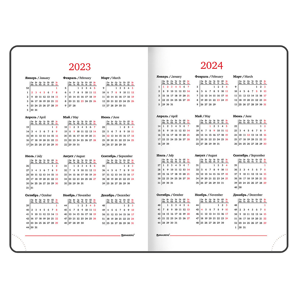 Ежедневник датированный "Legend", А5, 336 страниц, фиолетовый, 2023 - 8