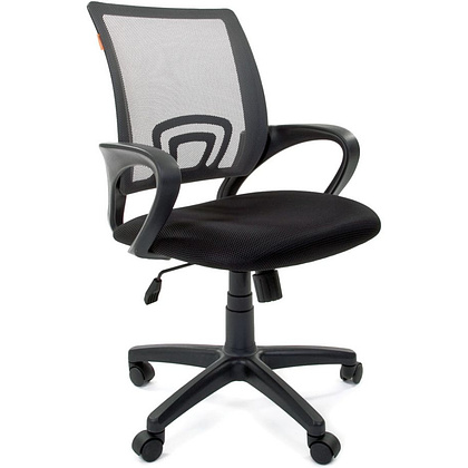 Кресло для персонала "Chairman 696", ткань, пластик, оранжевый - 2